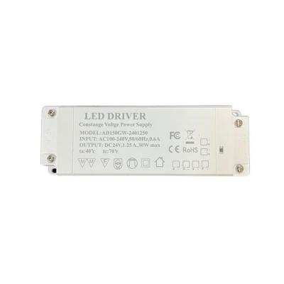 China LED Strips Led Constant Voltage Driver Dc 24v1.25a 30w Led Cabinet Light Power Supply Led Driver for sale