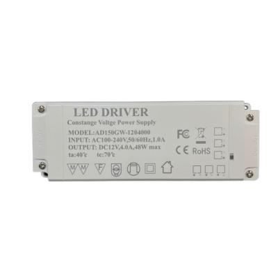 China LED Power Supply 12V4A 48w Constant Voltage Switch Driver Transformer for LED CB24V2A/CB12V4A for sale