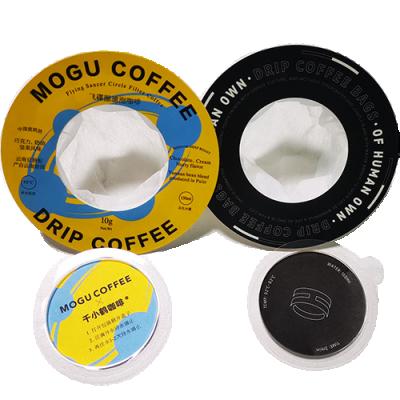 China Rotate coffee drip cold brew filter paper bag ufo drip earing coffee filter bag for sale