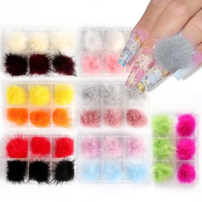 China Magnetic Pompoms Fast Delivery Super Cheap Wholesale Bulk Opal Chunky Glitter For Christmas Decoration for sale