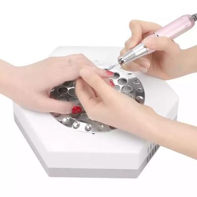 China New Nail Dust Clean Beauty Vacuum Nail Dust Collector Electric Nail Fan Vacuum Cleaner for sale