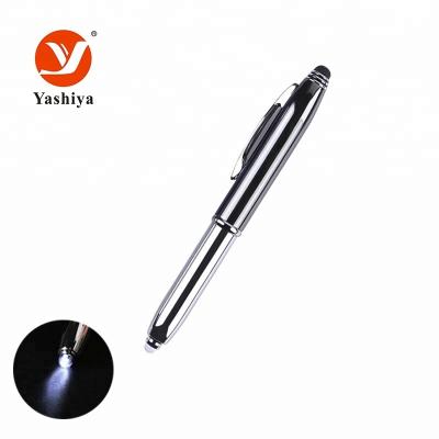 China Promotional Novelty Asia Stationery Manufacture Pen Logo Custom Pens With Company Logo And Led Light for sale