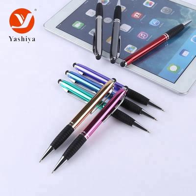 China Promotional Pen Advertising Souvenir Wholesale Cheap Rubber Grips For Ballpoint Pen With Custom Logo And Stylus Pen for sale