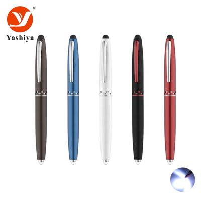 China office & School Pen China suppliers ballpen custom logo pens ballpoint pen with LED light for sale