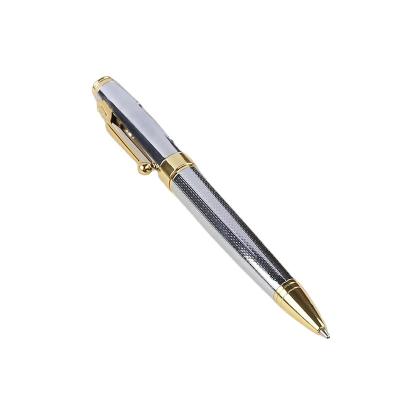 China Promotional pen barrel gold rollerball brass pen and pen sets high quality with styluspen gift for sale