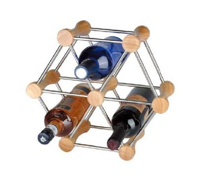 China Multi Stainless steel wine frame SHKT-9026,wine rack for sale