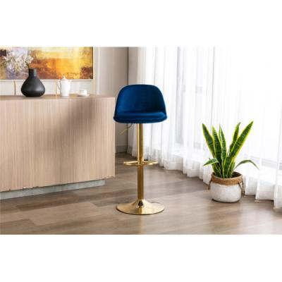 China COOLMORE Stools Modern Nordic Cabinets Bar Furniture Kitchen Counter Bar Chairs Navy Counter Umpire Chair Bar for sale