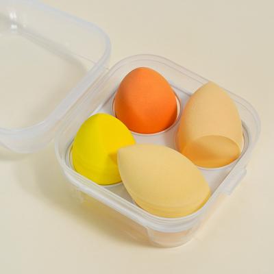 China 4 Piece Super Soft Beauty Blenders Set Multicolor Makeup Sponges for sale