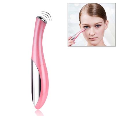 China Dark Circles Microcurrent Mini Electric Eye Pattern Heating Wrinkle Eye Beauty Massage Pen for sale