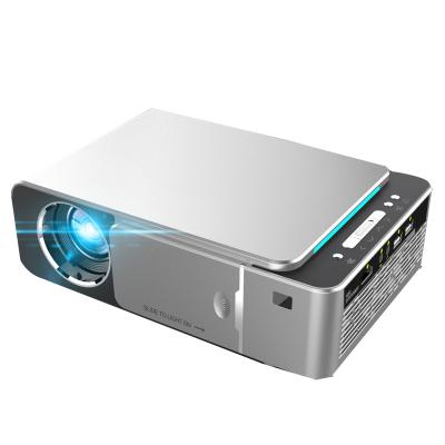 China Built-in speakers factory directly offer T6 projector 3500Lumens 1280*720P wireless samrt 4k android projector for sale