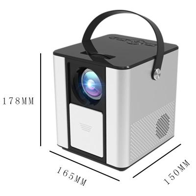 China Home Theater 1280x720p Mobile Phones Portable Lamp Logo Home Cinema Movie Multimedia Home Theater Projector Outdoor Projector for sale