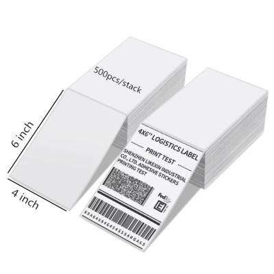 China Heat Sensitive Logistics Masks 4x 6 Waybill Label 500pcs Computer State Direct Thermal Shipping Label for sale