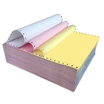 China 29 Years OEM Carbonless Paper Factory 3plys NCR Listing Paper Form Carbonless Copies Paper For Invoice Printing for sale