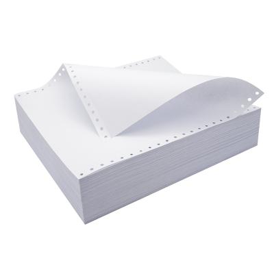 China Carbonless Paper Factory 3plys 1st Listing Paper NCR Form Direct Carbonless Paper For Invoice Printing Continuous Computer Status for sale