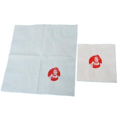 China Wholesale White Customize Custom Printed Tissue Paper Napkins Custom Made With Logo for sale