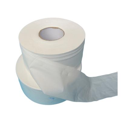 China Customzie 1ply Flushable Jumbo Roll Hemp Toilet Paper Commercial Bathroom Tissue for sale