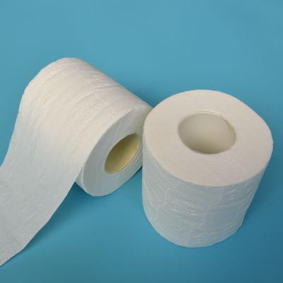 China Soft Comfortable Household Toilet Paper Customized Printed 2ply Napkins Rolls Roll Paper for sale