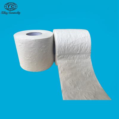 China 2 Ply Pulp Recycled Wholesale Price Bathroom Toilet Paper High Quality Tissue Paper for sale