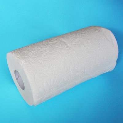 China Virgin Wood Pulp Large Roll Kitchen Paper Sheet Towel For Kitchen And Hotel Virgin Wood Pulp Embossed Paper for sale