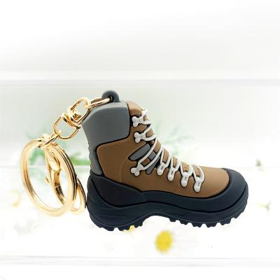 China All Factory Wholesale Promotional Gift Soft Rubber Soft Mini Shoe Backpack Charm Personalized Key Chain PVC Silicone 3D Creative OEM ODM for sale