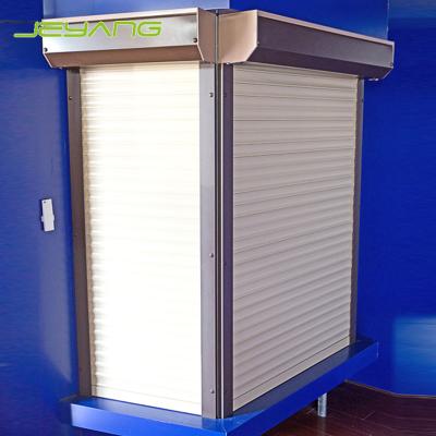 China Aluminum Alloy Quality Aluminum Curtain Window Rolling Shutter Windows for sale