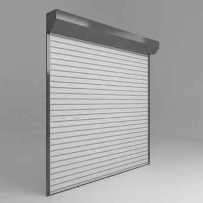 China Auto Wholesale Aluminum Brake Rolling Shutter Windows Price for sale