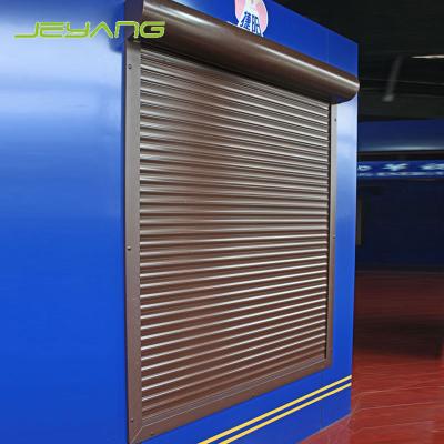 China rolling 42mm 45mm 55mm aluminum insulated rolling shutter machine imported from Italy for sale