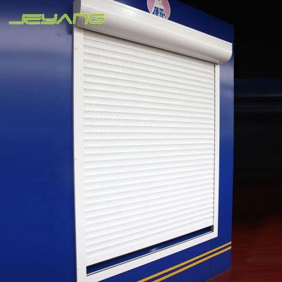 China Security And Privacy Aluminum Shutter Windows Electric Motor Design Exterior Rolling Shutters for sale