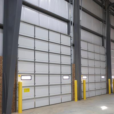 China Automatic Commercial Steel Industrial Sliding Door Garage Door For Sale for sale