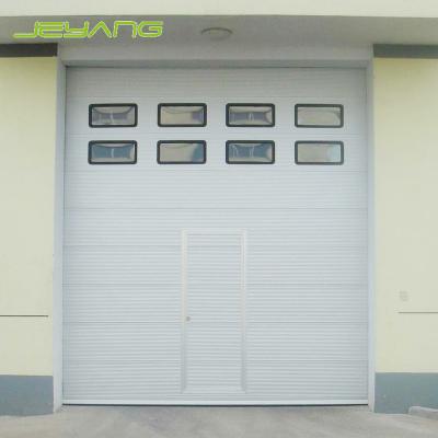 China Security And Privacy Sectional Cheap Steel Automatic Garage Door for sale