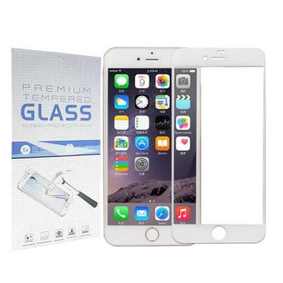 China Premium Ultra-thin Hardness Shockproof Screen Protector Film 9h Hardness Mobile Tempered Glass Tempered Glass For Iphone 8 plus for sale