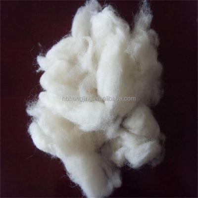 China Yarn.felt scoured and carded finer white wool noils for spinning /felt for sale