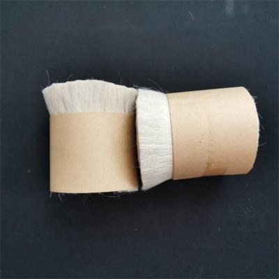 China Brush making double washed drawn dressed goat hair for brush for sale