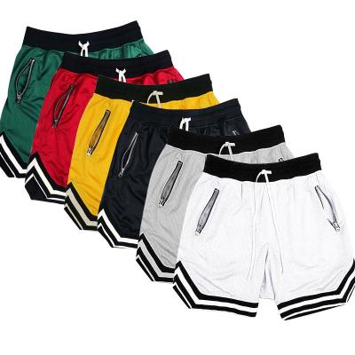 China Anti-Wrinkle Basketball Sports Five Shorts Breathable Quick-drying Quick-drying Anti-pilling Loose Fitness Basketball White Red Black Five Shorts for sale