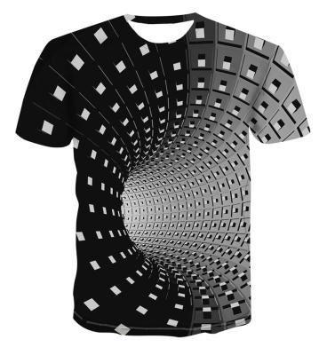 China Custom Sublimation Plain T-shirts OEM/ODM 3d anti-pilling printing t-shirt for men for sale