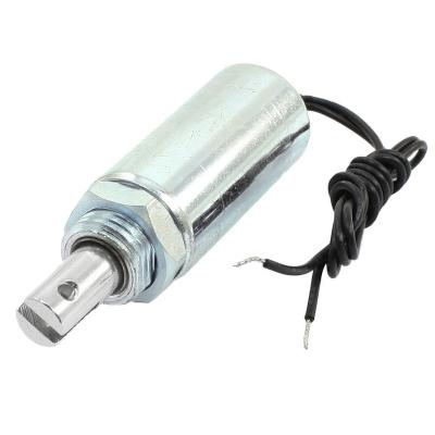 China 100% Electronic Electronic Appliance AC 110v 7W Duty Cycle 100% Solenoid Motor Pull Type Tubular Shape for sale