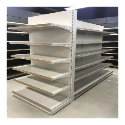 China Single-sided style modern wholesale beauty cosmetic store shelf for sale