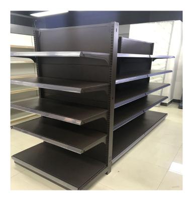 China Double Sided Heavy Duty Metal Rack Garage Steel Home / Super Market Shelving for sale