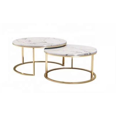 China Modern Marble Hall Top Dining Round Tables for sale