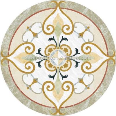 China Household Waterjet Medallion for 8x8 Ceramic Tile for sale