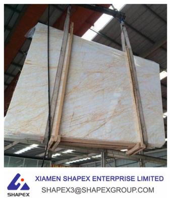 China White Wall Marble With Gold Vein Made In Greece Greek Golden Spider Marble for sale