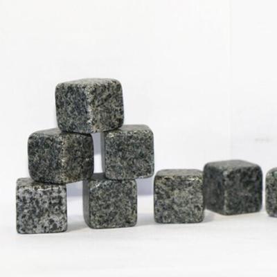 China Hot Selling Viable Amazon Ice Cube Stones Granite Cube Cooling Stone For Cooling Whiskey Or Beer for sale