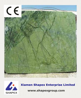 China Green Onyx Slab Guatemala Marble Price Customized Size for sale