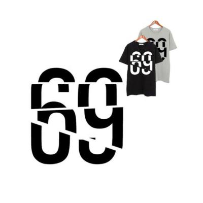 China Hot-selling Creative Smooth Surface Heat Transfer Customized Numbers For Jerseys for sale