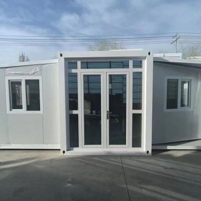 China Modern 20ft 40ft Ready To Ship Cheap Steel Expandable Modular Prefab Home Modern Luxury Villa Houses Container Homes for sale