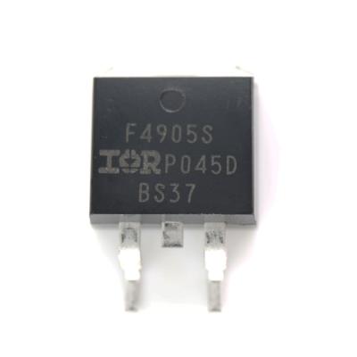 China New original high quality MOSFET transistor IC 74 A 55 V 170 W IRF4905S TO-263 P-channel transistor IRF4905S TO-263 for sale