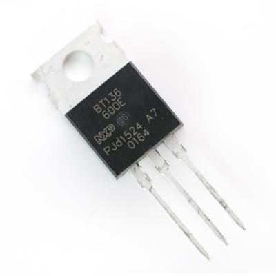 China Original electronic component BT136-600E BT136-600E, 127 transistor TRIAC diode 600V 4A (RMS) 27A 3-Pin (3+Tab) TO-220AB new diode rail for sale