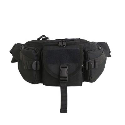 China With USB Factory Stock Practical Men's Sturdy Cargo Pockets Sling Waist Bag for sale