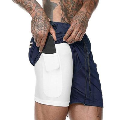 China High Quality Anti-wrinkle Summer Mens Zipper Pockets Workout Sports Jogger Gym Men's Casual Shorts for sale