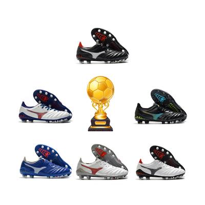 China Outdoor Trainning Soccer Shoes Mens MORELIA NEO Kangaroo DM Football Boots MORELIA NEO III Leather PRO FG Soccer Shoes 39-45 for sale